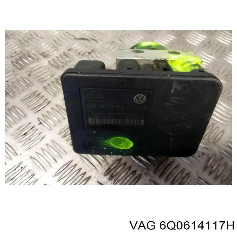 Unidade hidráulico de controlo ABS 6Q0614117H VAG