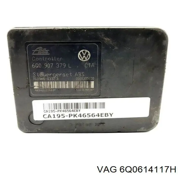 6Q0614117H VAG Unidade hidráulico de controlo ABS