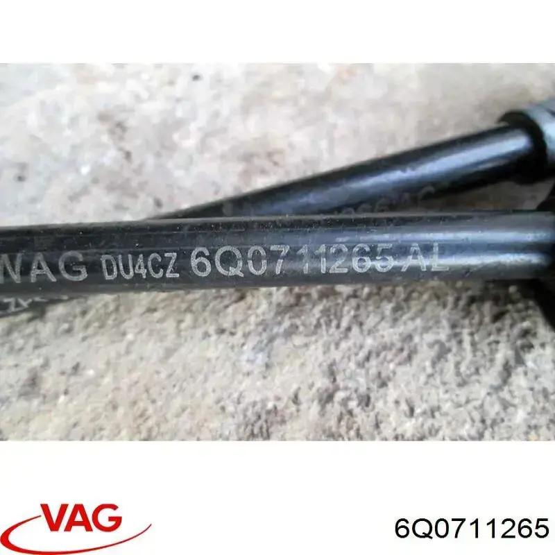 6Q0711265 VAG Cabo de mudança (de seleção de velocidade)