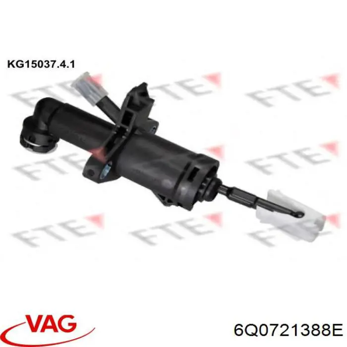 6Q0721388E VAG Cilindro mestre de embraiagem