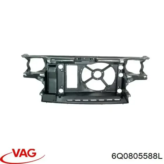 Compre 6Q0805588L VAG Suporte do radiador montado (painel de montagem de fixação das luzes)