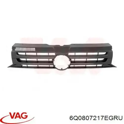 Compre 6Q0807217EGRU VAG Pára-choque dianteiro