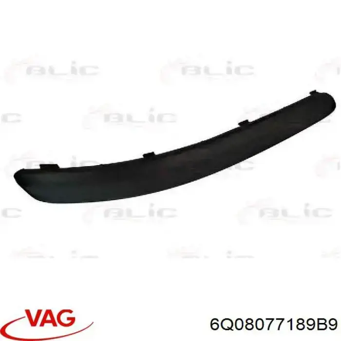 Moldura direita do pára-choque dianteiro VAG 6Q08077189B9 preço, a partir de 8,69 USD