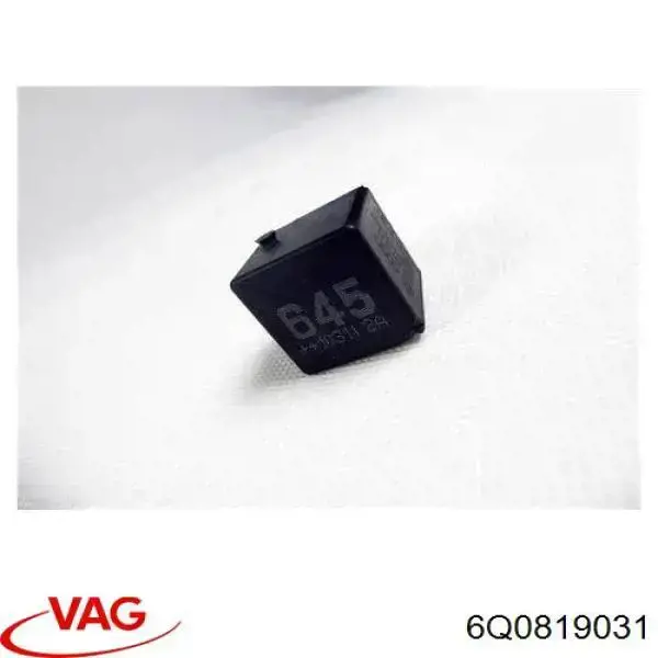 6Q0819031 VAG Radiador de forno (de aquecedor)
