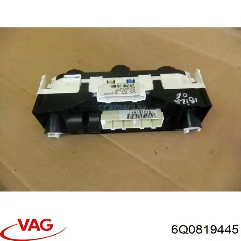 Unidade de controlo dos modos de aquecimento/condicionamento 6Q0819445 VAG