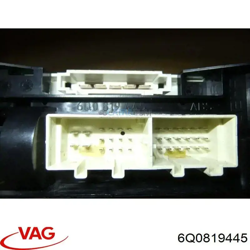 6Q0819445 VAG Unidade de controlo dos modos de aquecimento/condicionamento