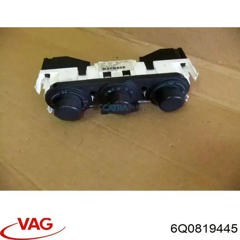 Unidade de controlo dos modos de aquecimento/condicionamento VAG 6Q0819445