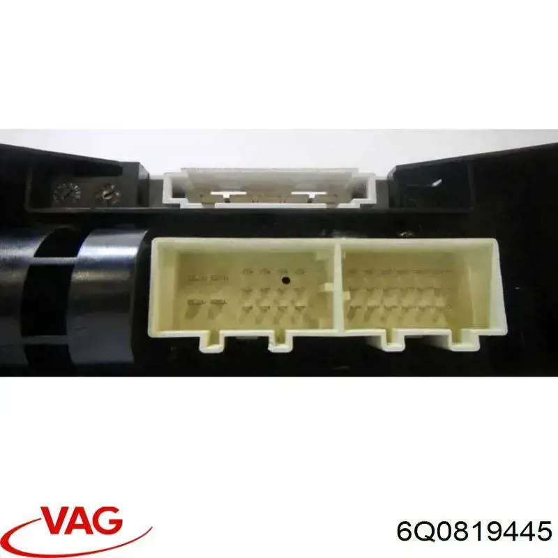 Unidade de controlo dos modos de aquecimento/condicionamento 6Q0819445 VAG