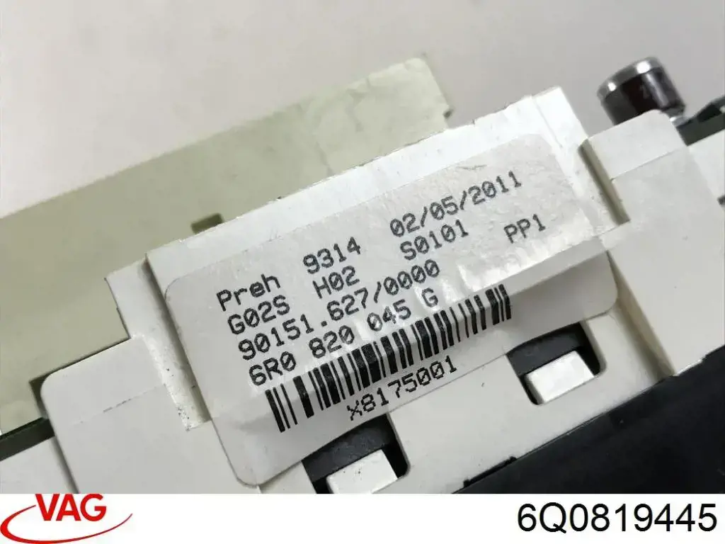 Unidade de controlo dos modos de aquecimento/condicionamento VAG 6Q0819445 preço, a partir de 51,08 USD