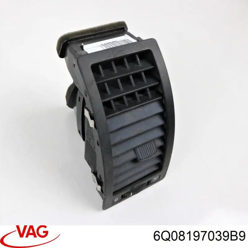 Compre 6Q0819703 VAG Grelha esquerda de ventilação de salão no "painel de instrumentos"