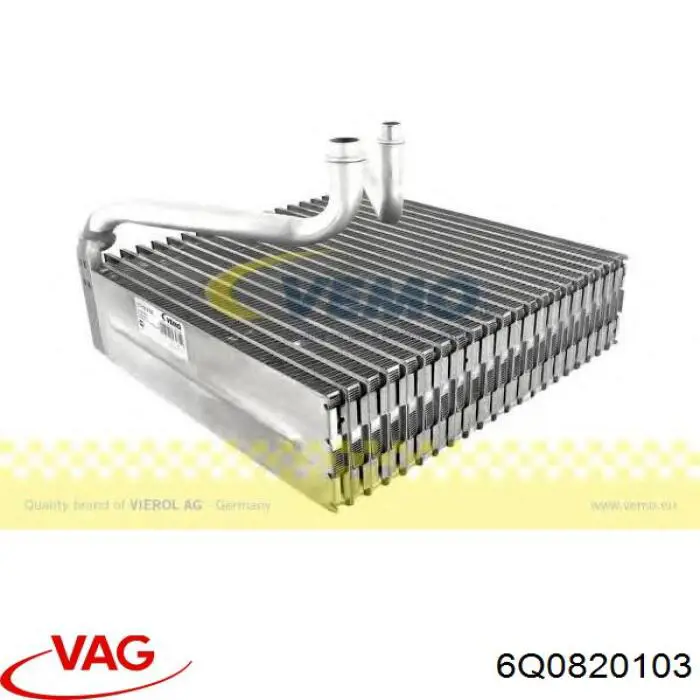 Vaporizador de aparelho de ar condicionado VAG 6Q0820103 preço, a partir de 73,34 USD
