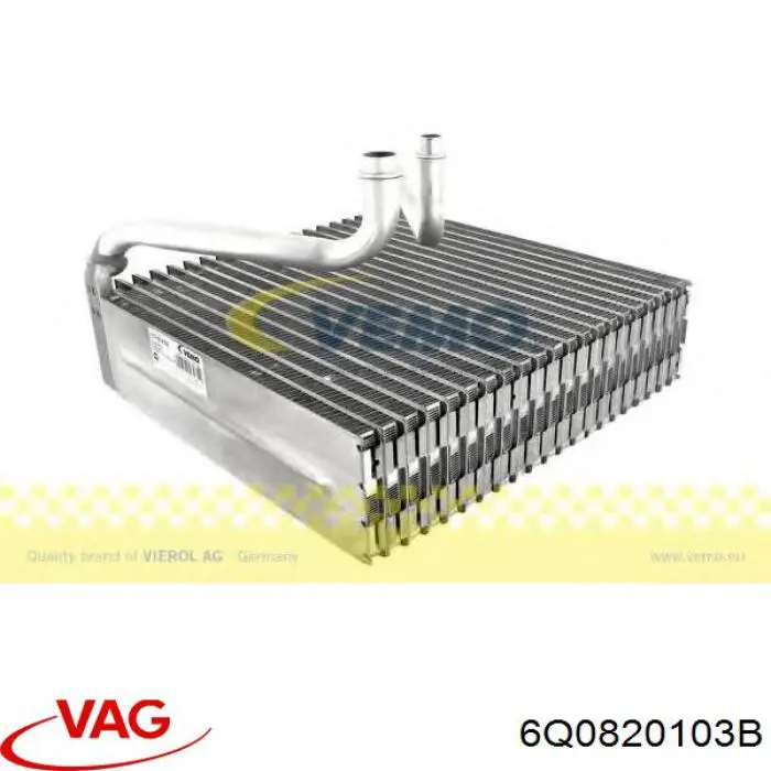 Vaporizador de aparelho de ar condicionado VAG 6Q0820103B preço, a partir de 80,02 USD