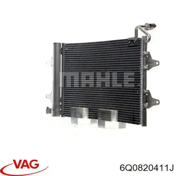 Radiador de aparelho de ar condicionado VAG 6Q0820411J preço, a partir de 32,35 USD
