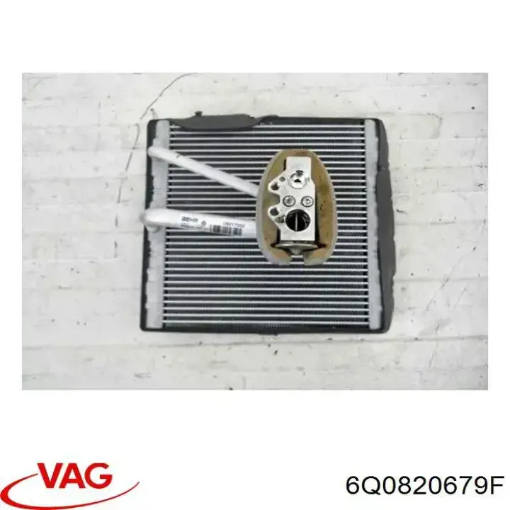 6Q0820679F VAG Válvula TRV de aparelho de ar condicionado