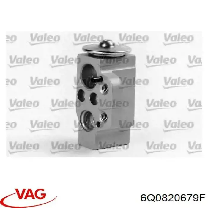 Compre 6Q0820679F VAG Válvula TRV de aparelho de ar condicionado