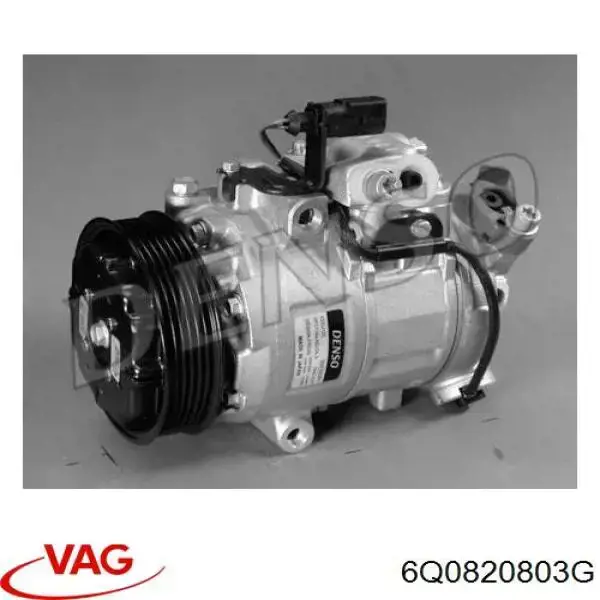 6Q0820803G VAG Compressor de aparelho de ar condicionado