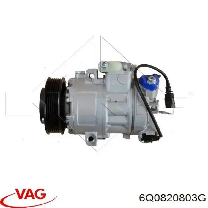 Compre 6Q0820803G VAG Compressor de aparelho de ar condicionado