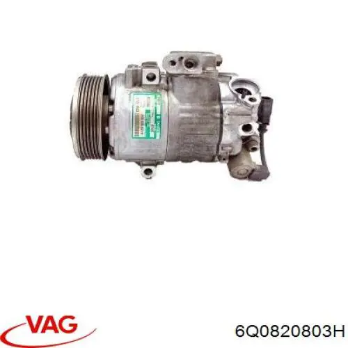 Compressor de aparelho de ar condicionado VAG 6Q0820803H preço, a partir de 78,32 USD