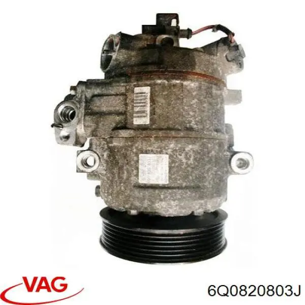 6Q0820803J VAG Compressor de aparelho de ar condicionado