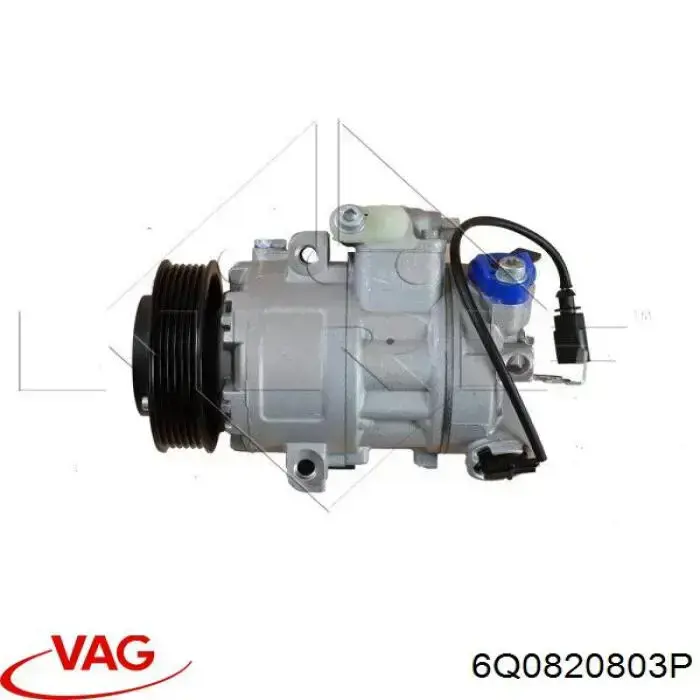 Compre 6Q0820803P VAG Compressor de aparelho de ar condicionado