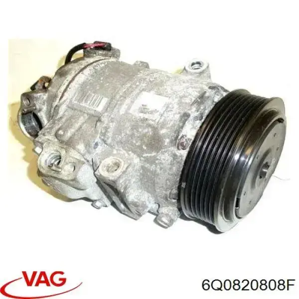 6Q0820808F VAG Compressor de aparelho de ar condicionado