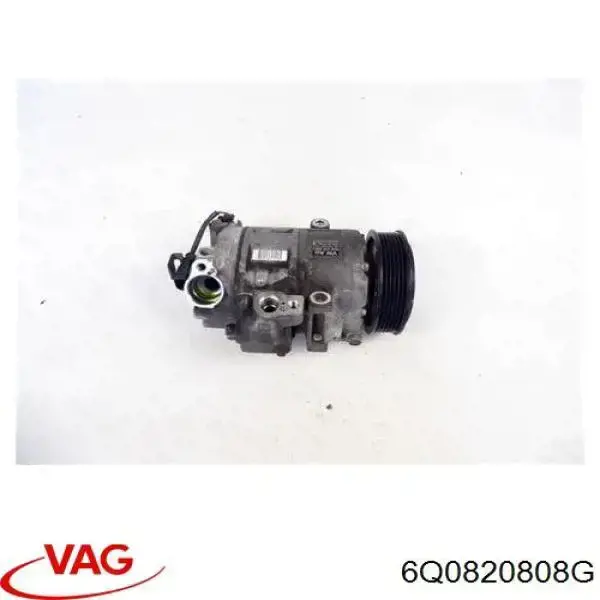 6Q0820808G VAG Compressor de aparelho de ar condicionado