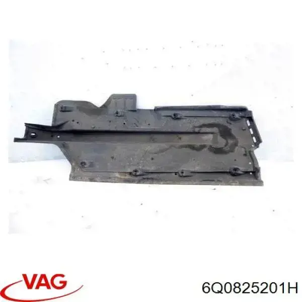 6Q0825201H VAG Proteção de fundo esquerda