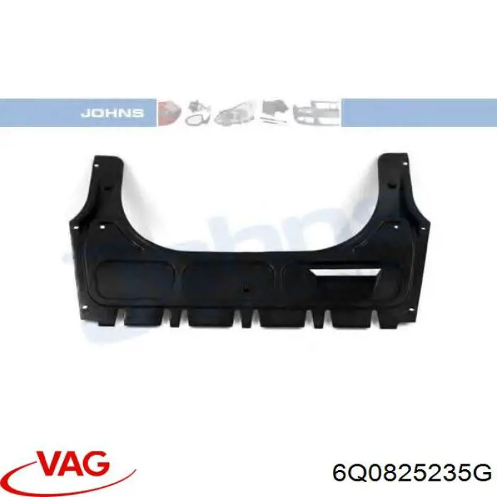 Proteção de motor, de panela (da seção de motor) VAG 6Q0825235G preço, a partir de 34,69 USD