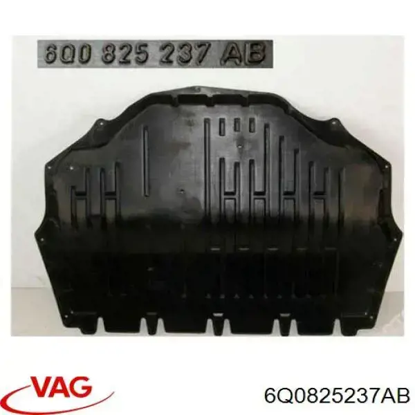 6Q0825237AB VAG Proteção de motor, de panela (da seção de motor)