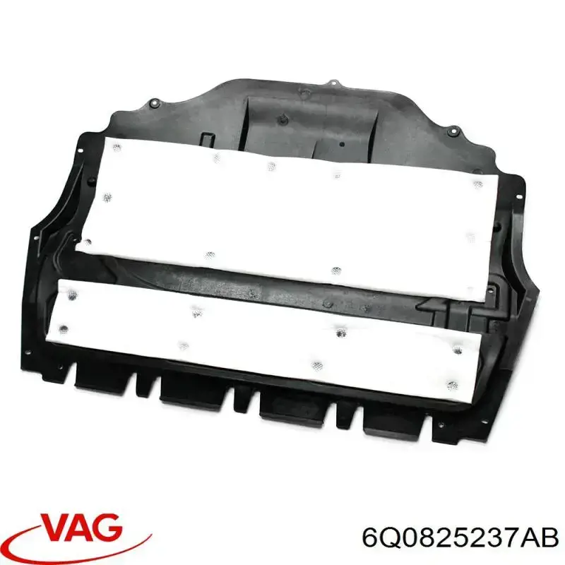 Compre 6Q0825237AB VAG Proteção de motor, de panela (da seção de motor)