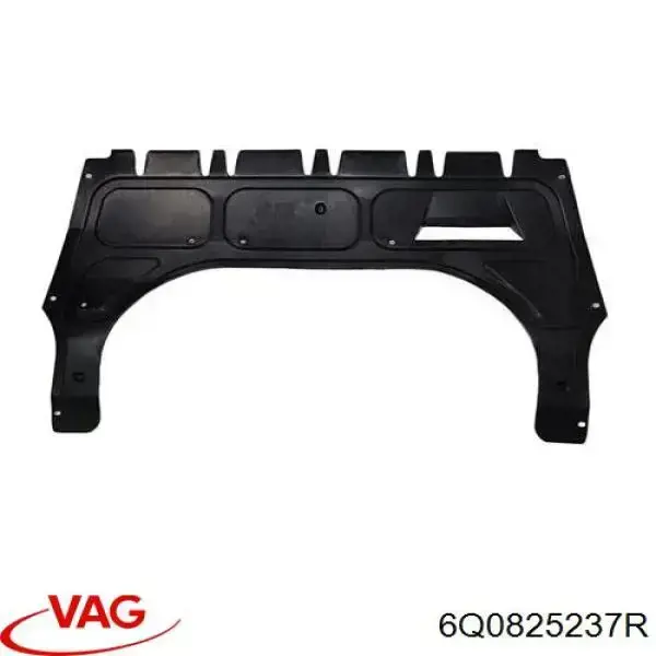 6Q0825237R VAG Proteção de motor dianteira