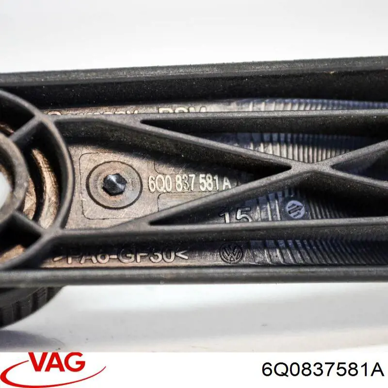 Compre 6Q0837581A VAG Punho de acionamento de vidro da porta traseira