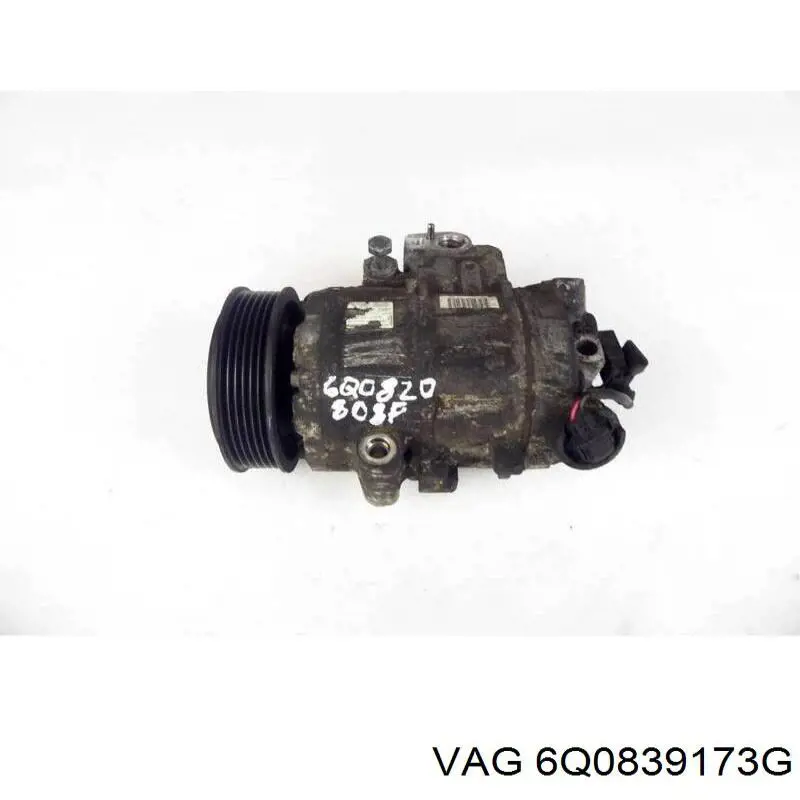 Compre 6Q0839173E VAG Maçaneta interna esquerda da porta traseira