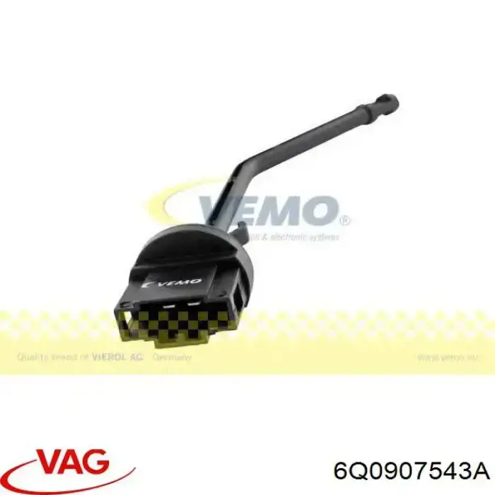 Compre 6Q0907543A VAG Sensor de temperatura de ar no salão