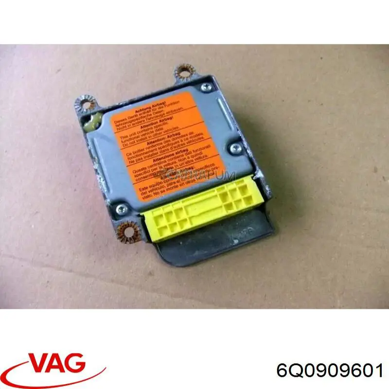 Módulo processador de controlo da bolsa de ar (Centralina eletrônica AIRBAG) VAG 6Q0909601 preço, a partir de 49,46 USD