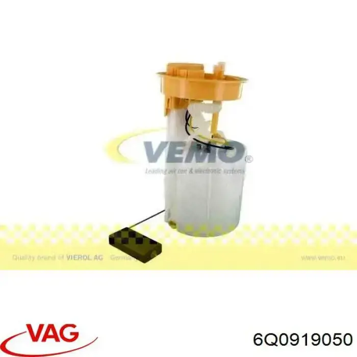 6Q0919050 VAG Módulo de bomba de combustível com sensor do nível de combustível
