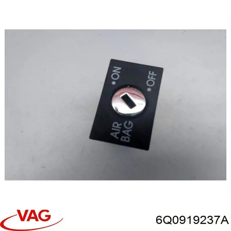6Q0919237CB41 VAG Fecho de desligação (desativação) de cinto de segurança de passageiro
