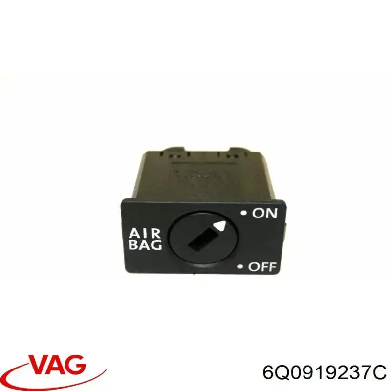Fecho de desligação (desativação) de cinto de segurança de passageiro VAG 6Q0919237CB41 preço, a partir de 81,25 USD