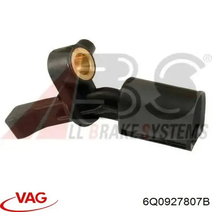 6Q0927807B VAG Sensor ABS traseiro esquerdo