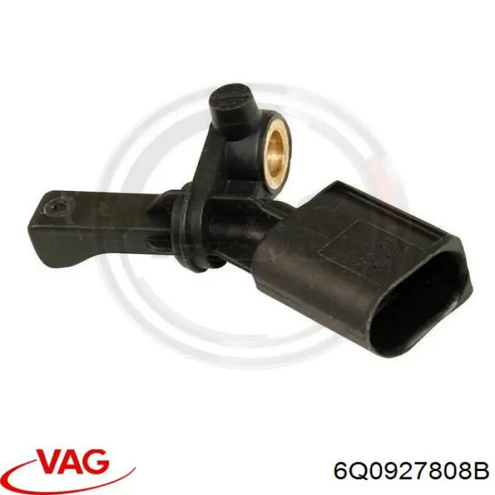 6Q0927808B VAG Sensor ABS traseiro direito