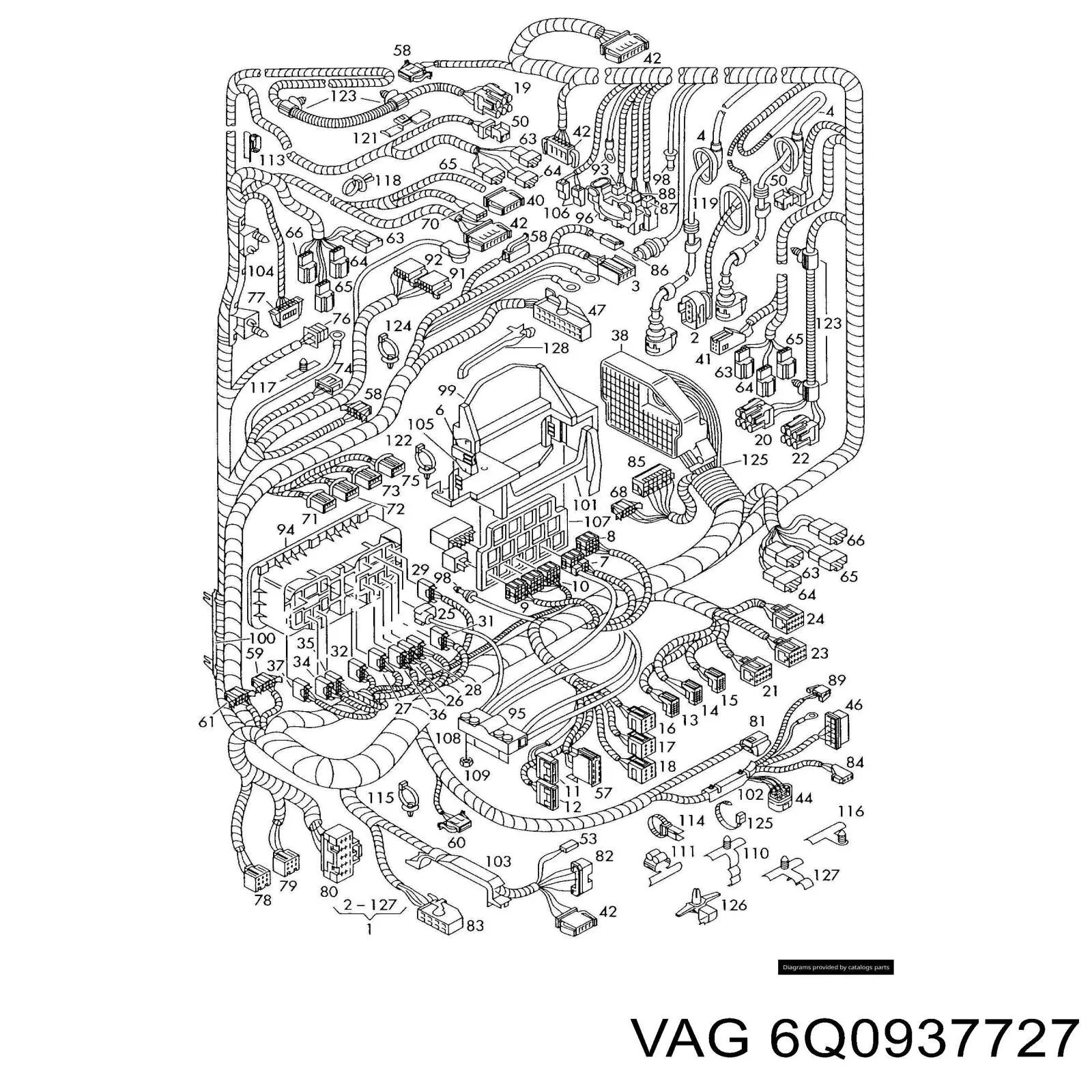  VAG 6Q0937727 preço, a partir de 1,55 USD