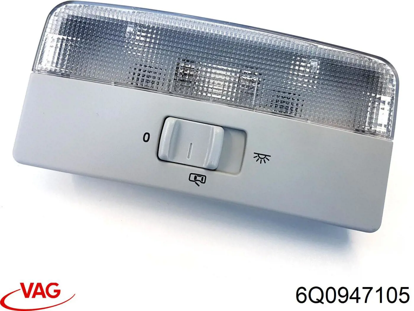 Quebra-luz de iluminação de salão (de cabina) 6Q0947105 VAG