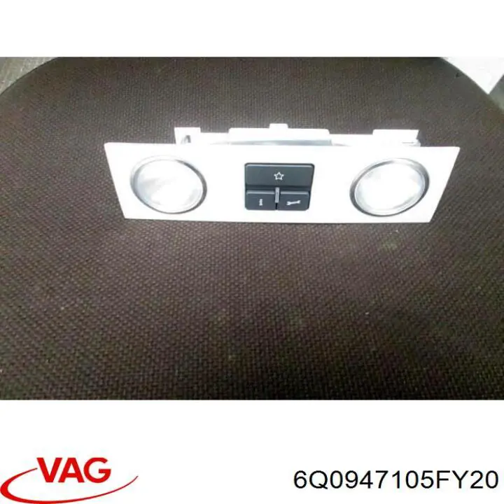 Compre 6Q0947105FY20 VAG Quebra-luz de iluminação de salão (de cabina)
