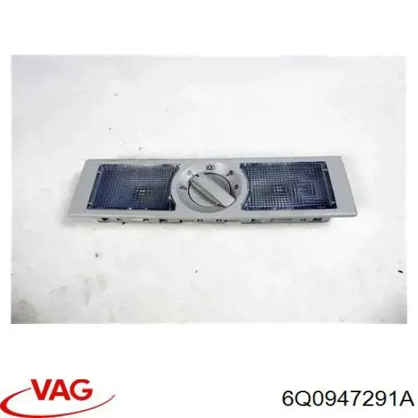 6Q0947291A VAG Quebra-luz traseiro de iluminação de salão (de cabina)