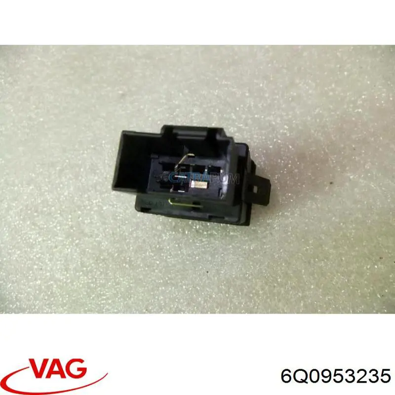 6Q0953235 VAG Botão de ativação do sinal de emergência