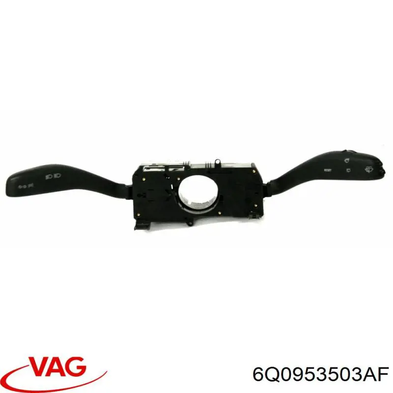 6Q0953503AF01C VAG Comutador instalado na coluna da direção, montado