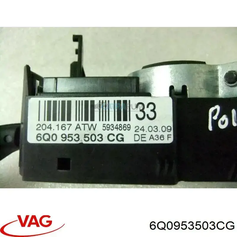  VAG 6Q0953503CG preço, a partir de 68,10 USD