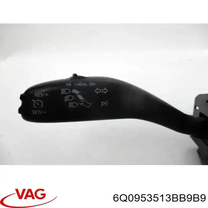 Comutador instalado na coluna da direção, montado VAG 6Q0953513BB9B9 preço, a partir de 222,22 USD