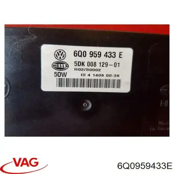 Unidade de conforto VAG 6Q0959433E preço, a partir de 37,31 USD