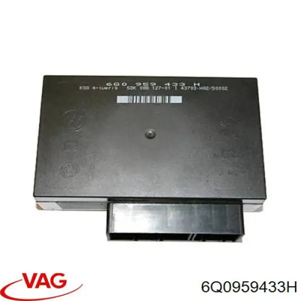 6Q0959433H VAG Unidade de conforto